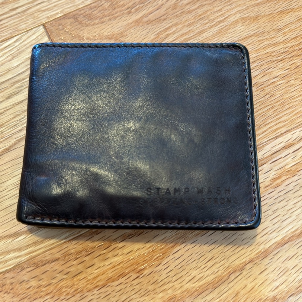Stepping Strong | handmade brown leather wallet